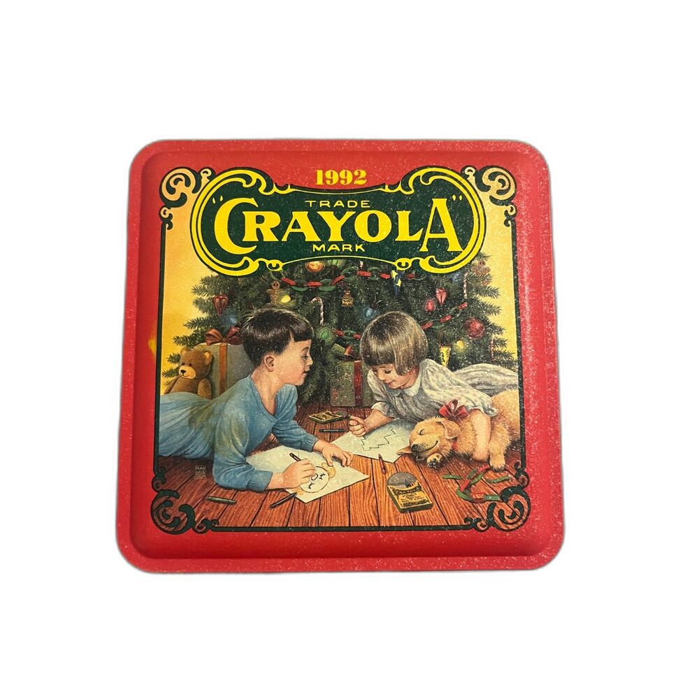 1992 Vintage Crayola Tin